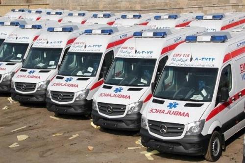 واردات آمبولانس فوریت های اجتماعی از پرداخت عوارض گمرکی معاف شد