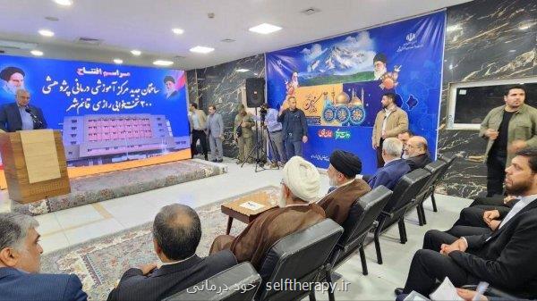 افتتاح ساختمان جدید بیمارستان ۳۰۰ تختخوابی رازی قائمشهر بعد از ۱۸ سال وقفه