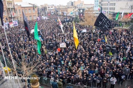 بازگشت ۵۹۷ نفر به اورژانس در مراسم خاكسپاری شهید سلیمانی