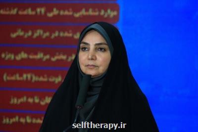 ۱۵۳ فوتی كرونا در شبانه روز گذشته