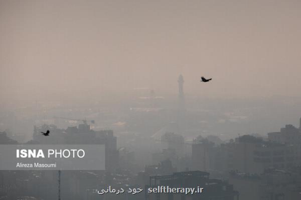 وضعیت قرمز هوای تهران و شرایط اضطراری كه دیده نمی گردد